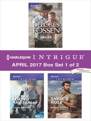Harlequin Intrigue April 2017, Box Set 1 of 2 - ebook